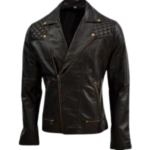 Soft Sheep Leather Quilted Jacket