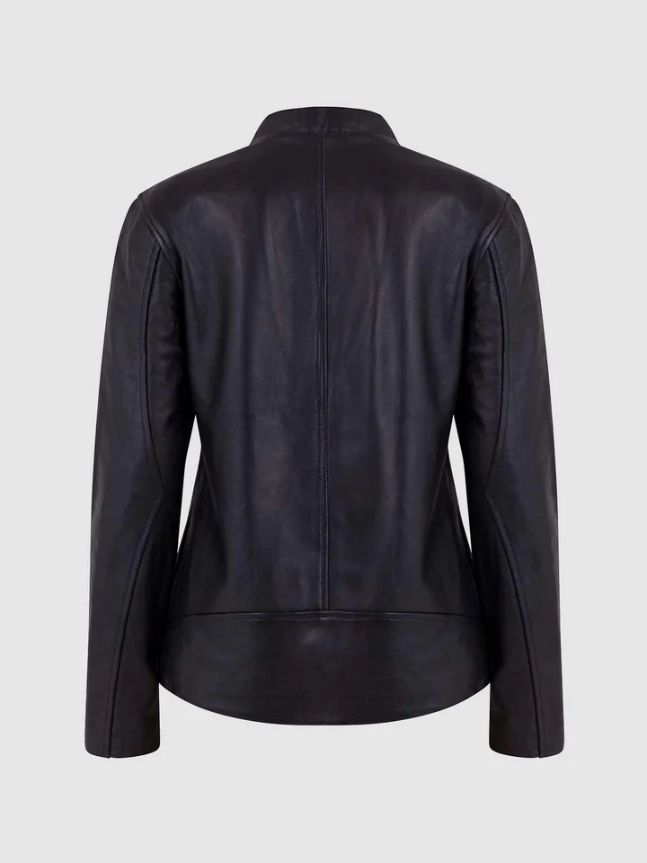 Soft Black Womens Leather Jacket