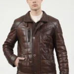 Men's Todd Bomber Leather Jacket