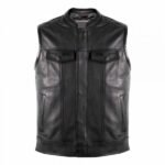 Biker Motorcycle Jeans Leather Vest