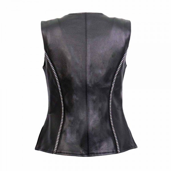 Women Rhinestone Carry Conceal Vest