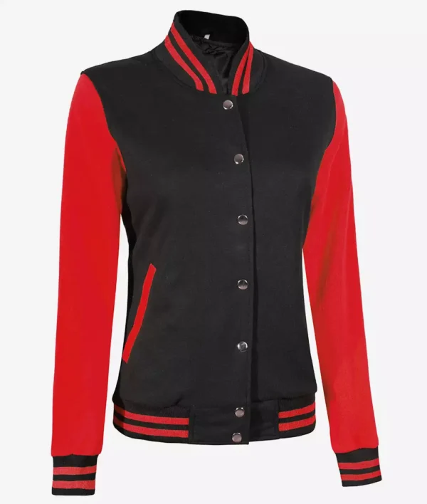 black and red jacket