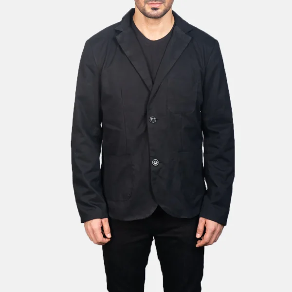 Men Borges Black Blazer