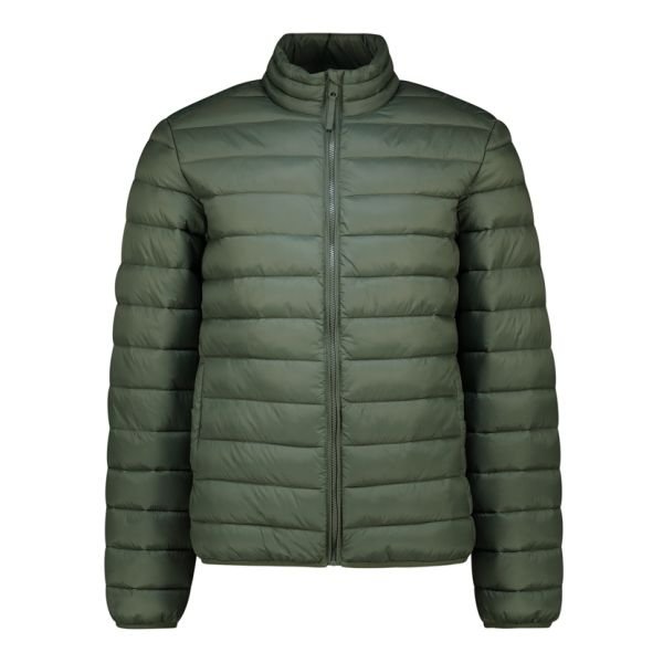 Womens Green Puffer Jacket