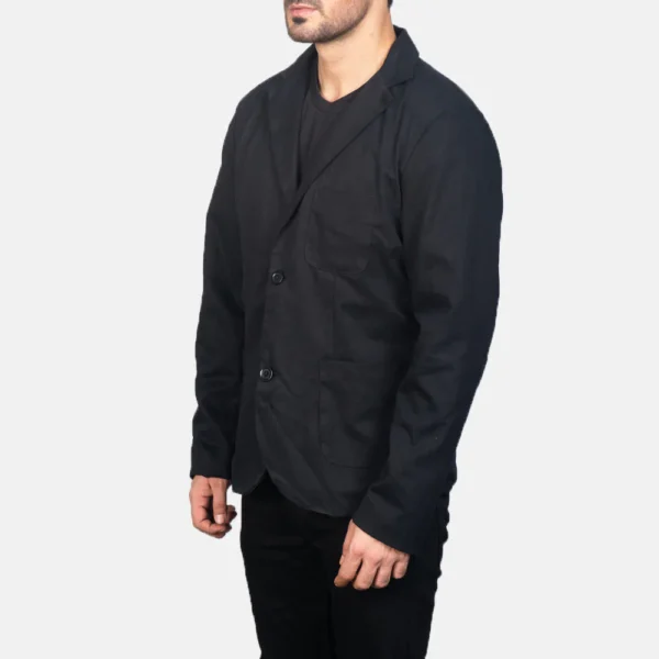 Men Borges Black Blazer