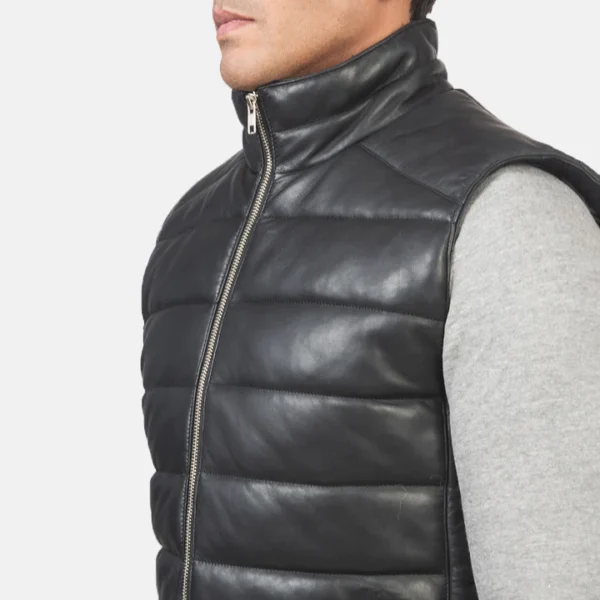 Reeves-collection-leather-puffer-vest