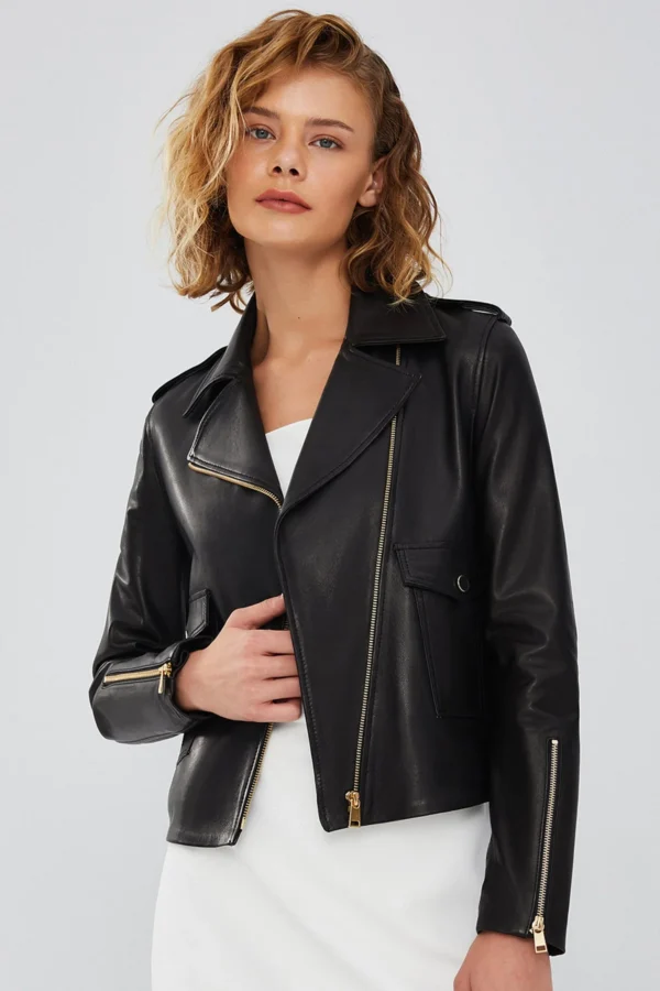 Tender-feel-moto-jacket