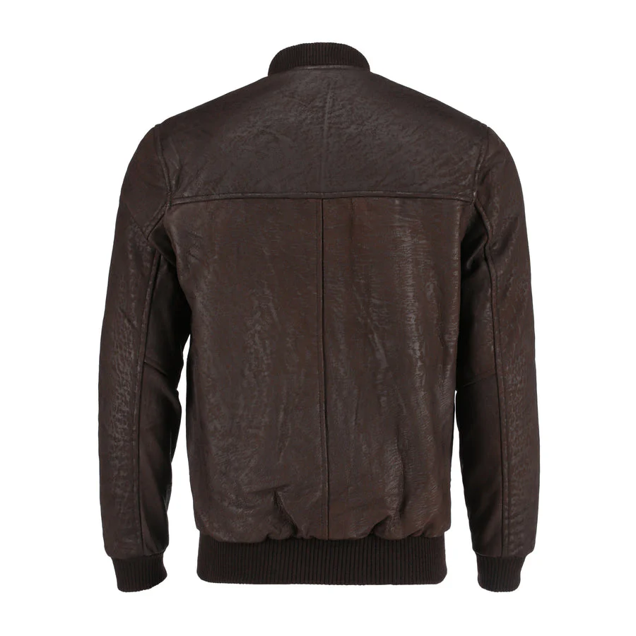 Women Snuff Real Bomber Leather Jacket