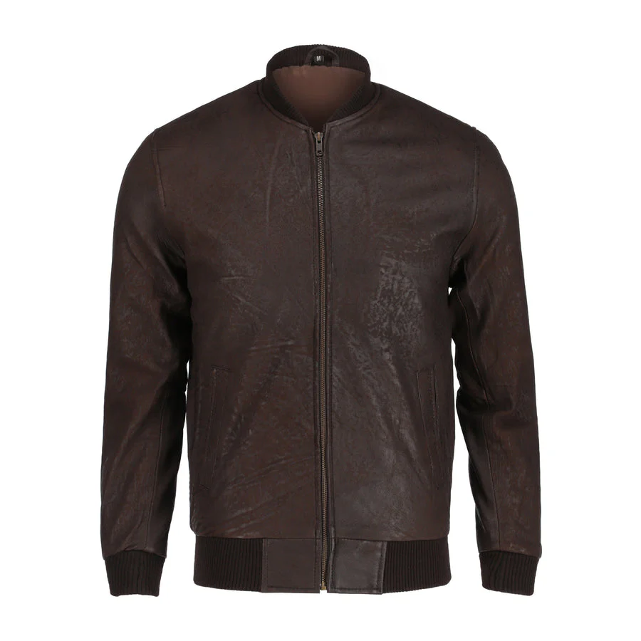 Women Snuff Real Bomber Leather Jacket